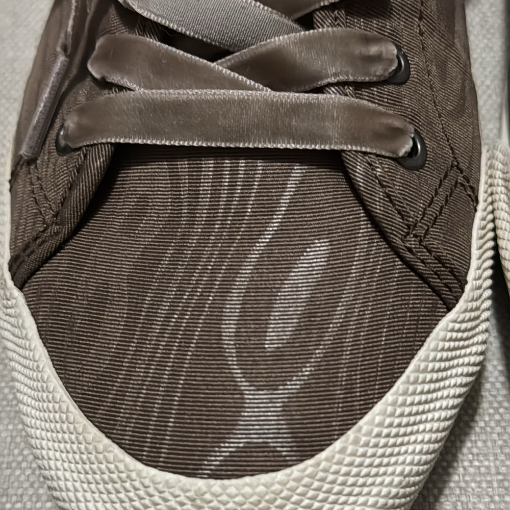 SeaVees Monterey Sneaker-Sz 9-Brown-Velvet Ribbon Style Laces-EUC - Picture 6 of 14